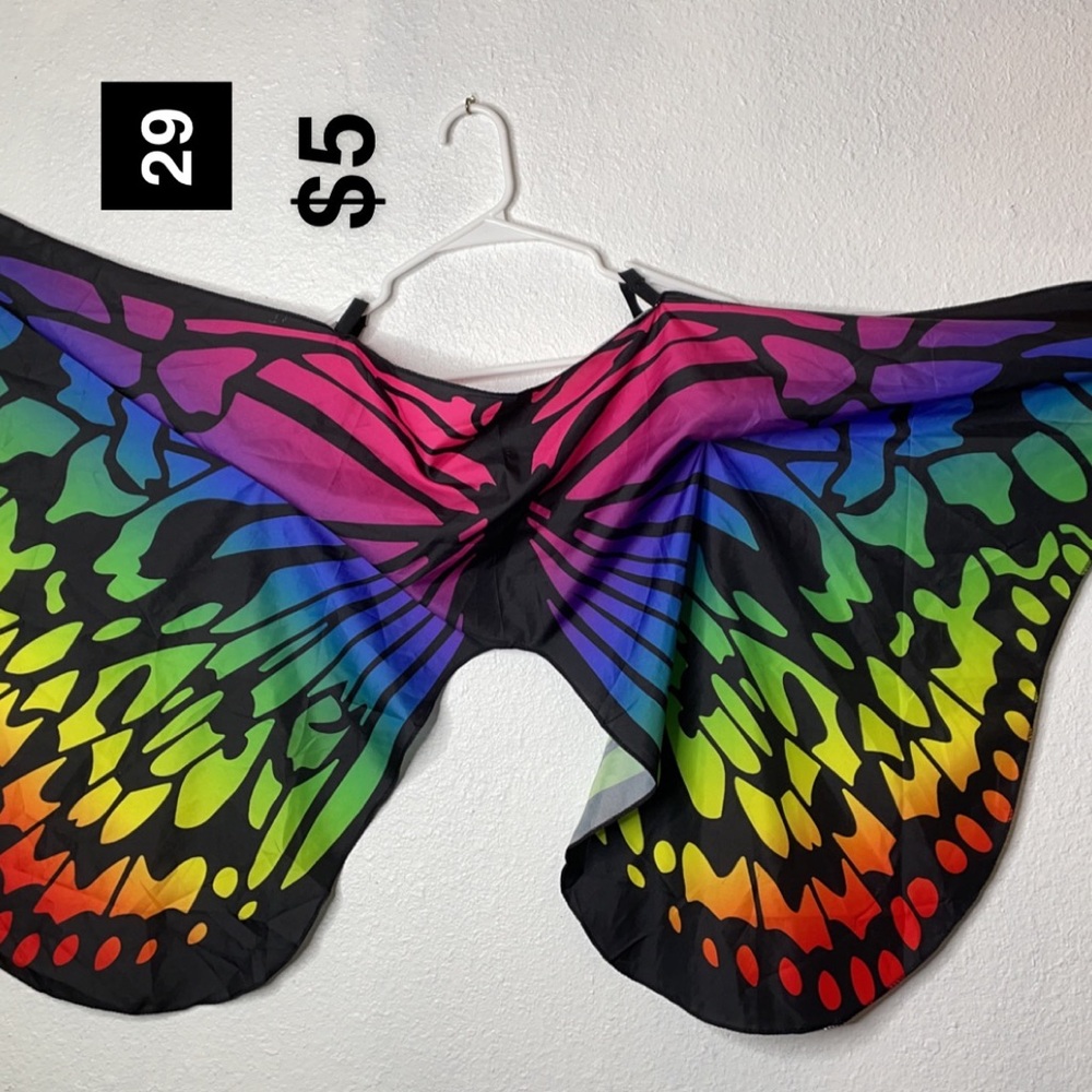 rainbow wings